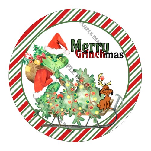 Merry Grinchmas Grinch Christmas Sign Grinch Christmas Etsy
