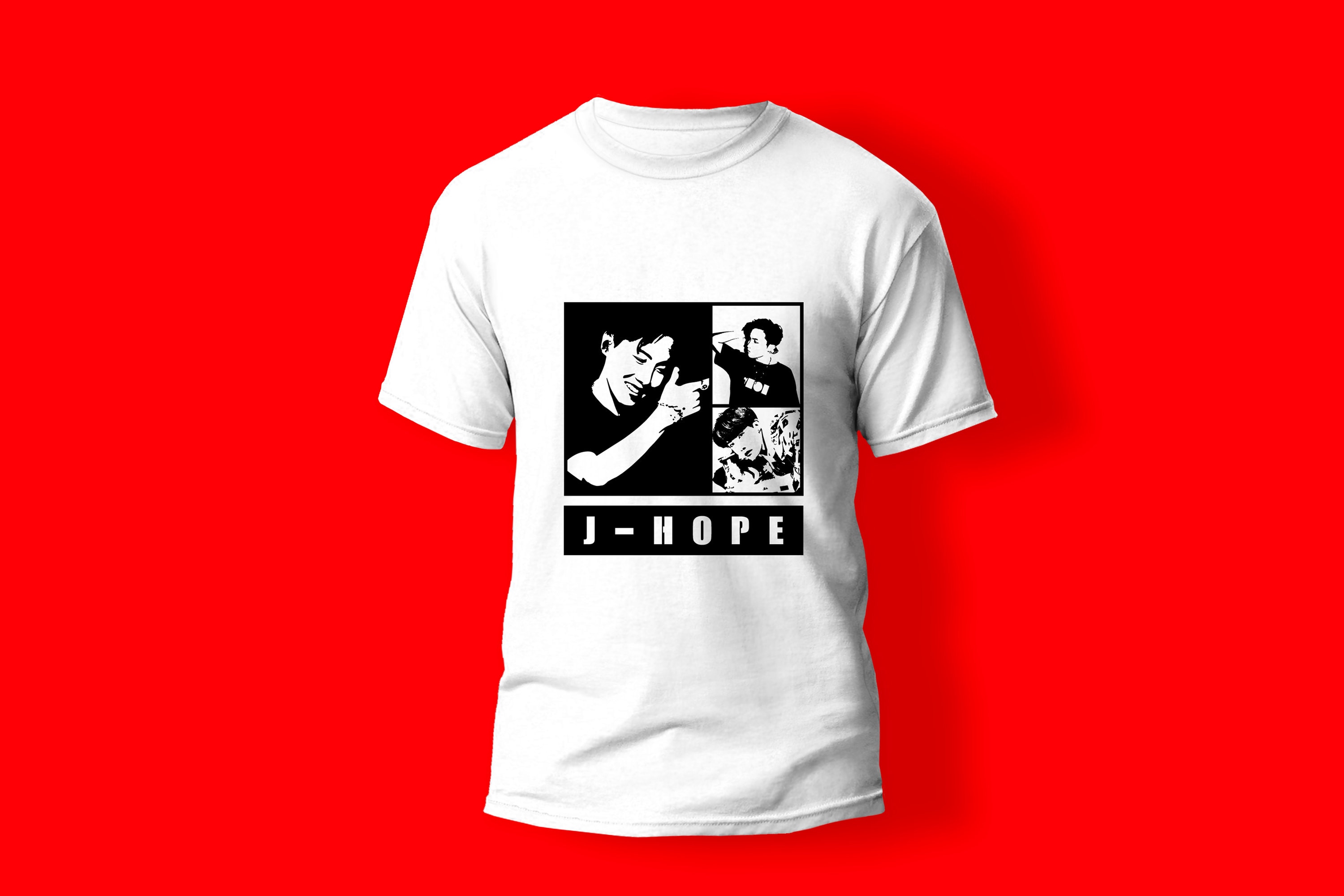 BTS Jhope Stencil Svg Png Ai Digital Download Cut File Etsy