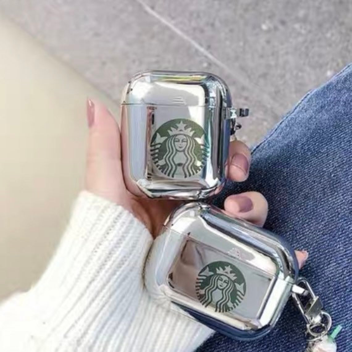 Starbucks AirPod Gen 1/2 or Pro case with coffee cup chain Etsy