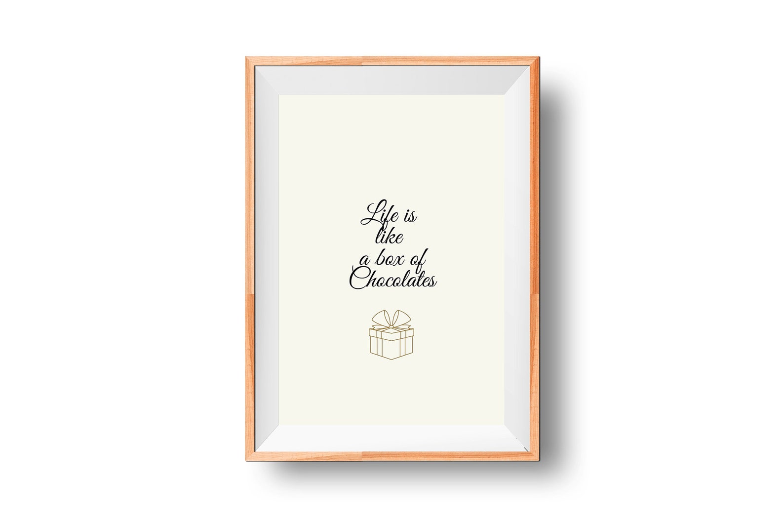 Zeggen poster motivatie citaat print citaat kunst aan de