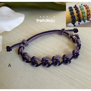 Korean Traditional Knot Bracelet / Dangcho Maedeup