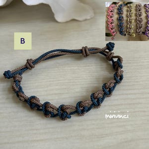 Korean Traditional Knot Bracelet, Maedeup / Dangcho Maedeup , Pefect gift for couple, Birthday, Holiday,