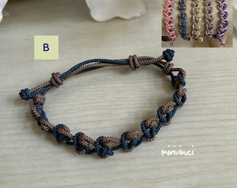 Korean Traditional Knot Bracelet, Maedeup / Dangcho Maedeup , Pefect gift for couple, Birthday, Holiday,