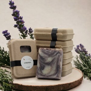 Handcrafted Lavender Cold Process Bar Soap - Artisan