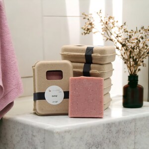 Handcrafted Rose Cold Process Bar Soap - Artisan