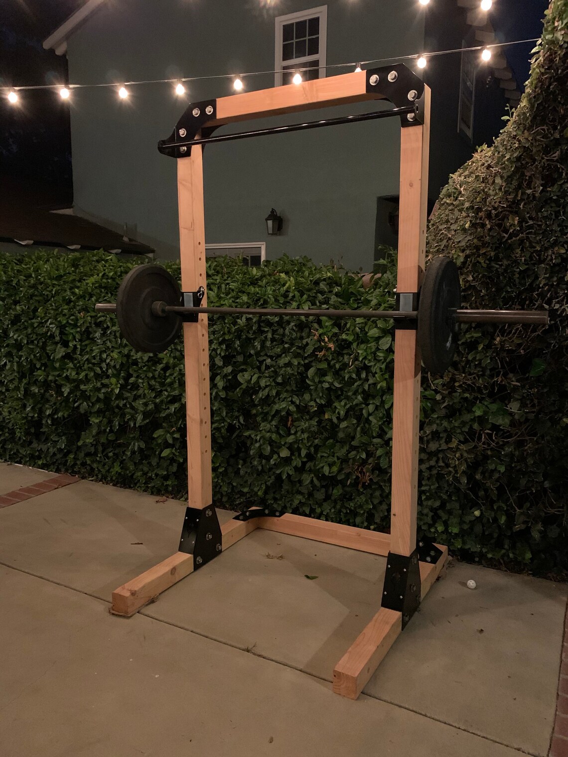 Handmade Squat and Pullup Rack Squat Rack Pullup Bar Etsy