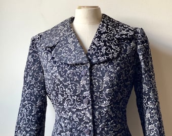 Paisley 1950's style jacket UK 8-10