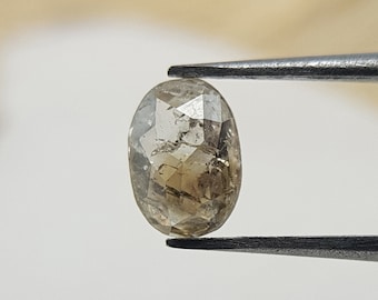 0.57 Oval Salt and Pepper Diamond | Loose Diamond for Engagement Ring | Natural Diamond for Wedding Ring | Unique Galaxy Diamond Sale