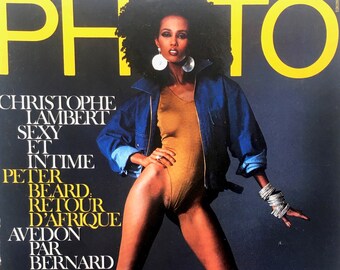 Iman Photo monthly French magazine, May 1986#Photo 224