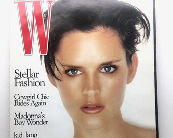 Stella Tennant W magazine October 1996 large format #W02