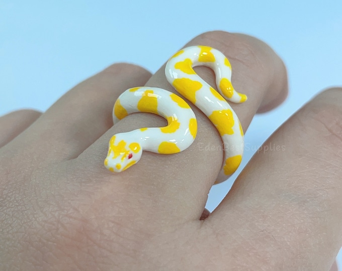 Opal Ball Python Ring - Etsy