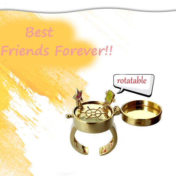 Anillo mejorado de Friends Forever Anillos - Etsy España