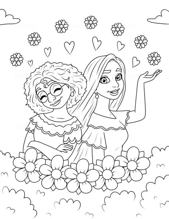 Disney Encanto Coloring Pages for kids