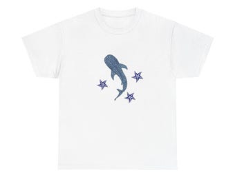 Whale with Starfish Tee Shirt