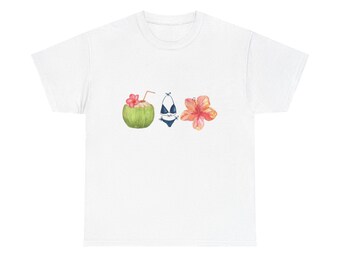 Camiseta estampada de verão