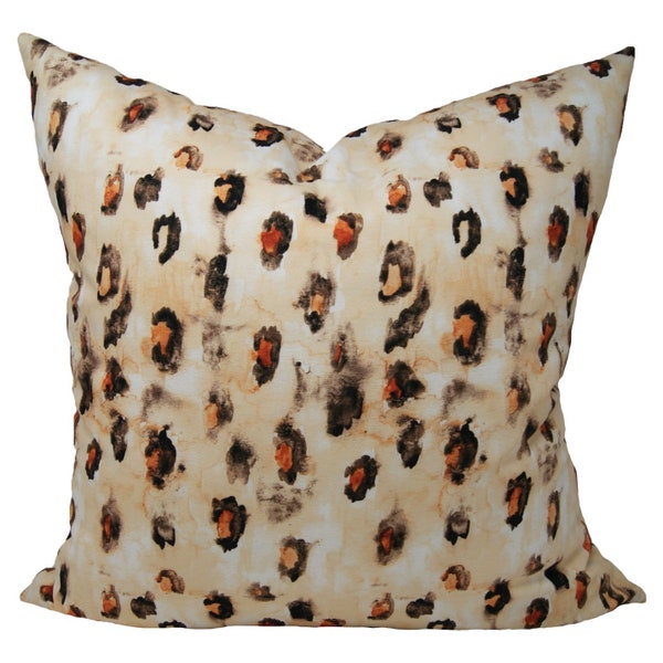 Leopard Sands Pillow Cover - Ready to Ship