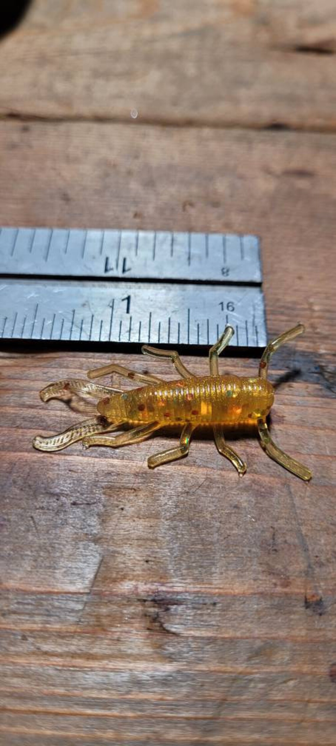 16 piece bag of 1.5 soft plastic crickets Etsy