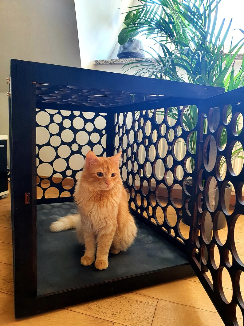 Dog Crate Dog Kennel Dog Crate Furniture Wooden Dog Crates Etsy