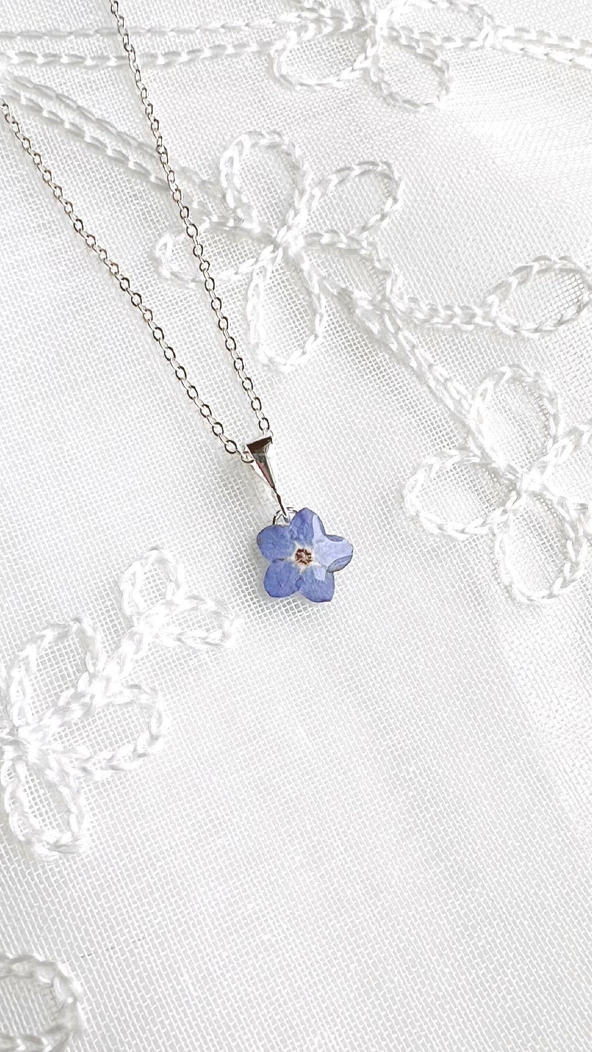 Forget me not pendant deals