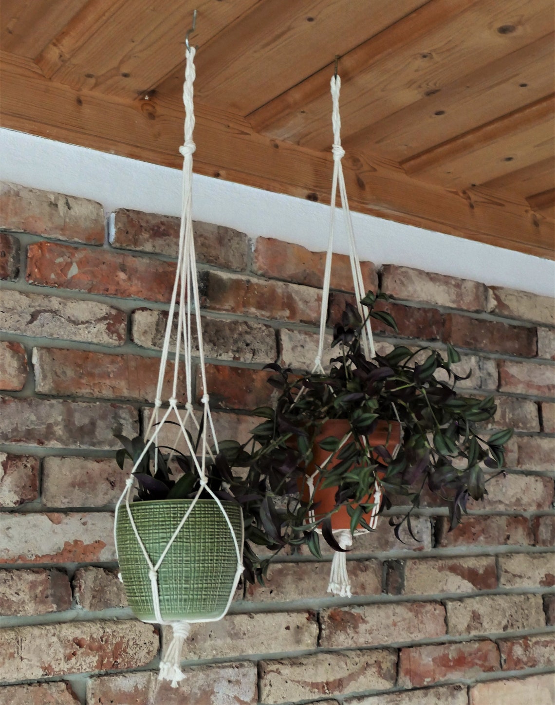 Makaree Blumenampel Pflanzenhänger Boho Aufhängung Etsy