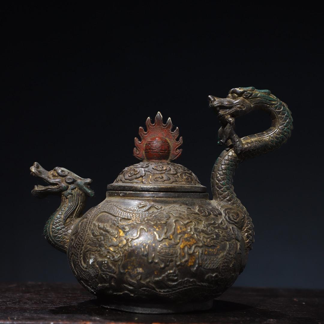 Chinese dragon pot - Etsy 日本