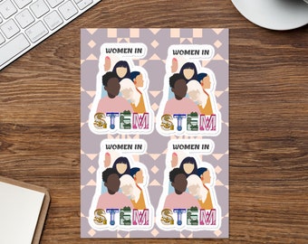 Frauen in STEM Sticker Sheet