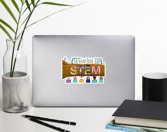 WOMEN IN STEM Sticker