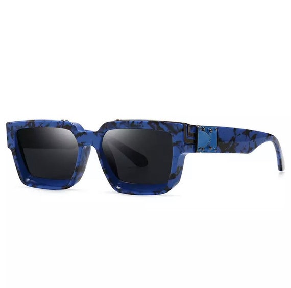 TLM Polarized Retro Square Sunglasses for Men Women Unisex 