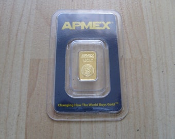 Collectible 1 gram 1g APMEX 999.9 Gold Bar - Sealed