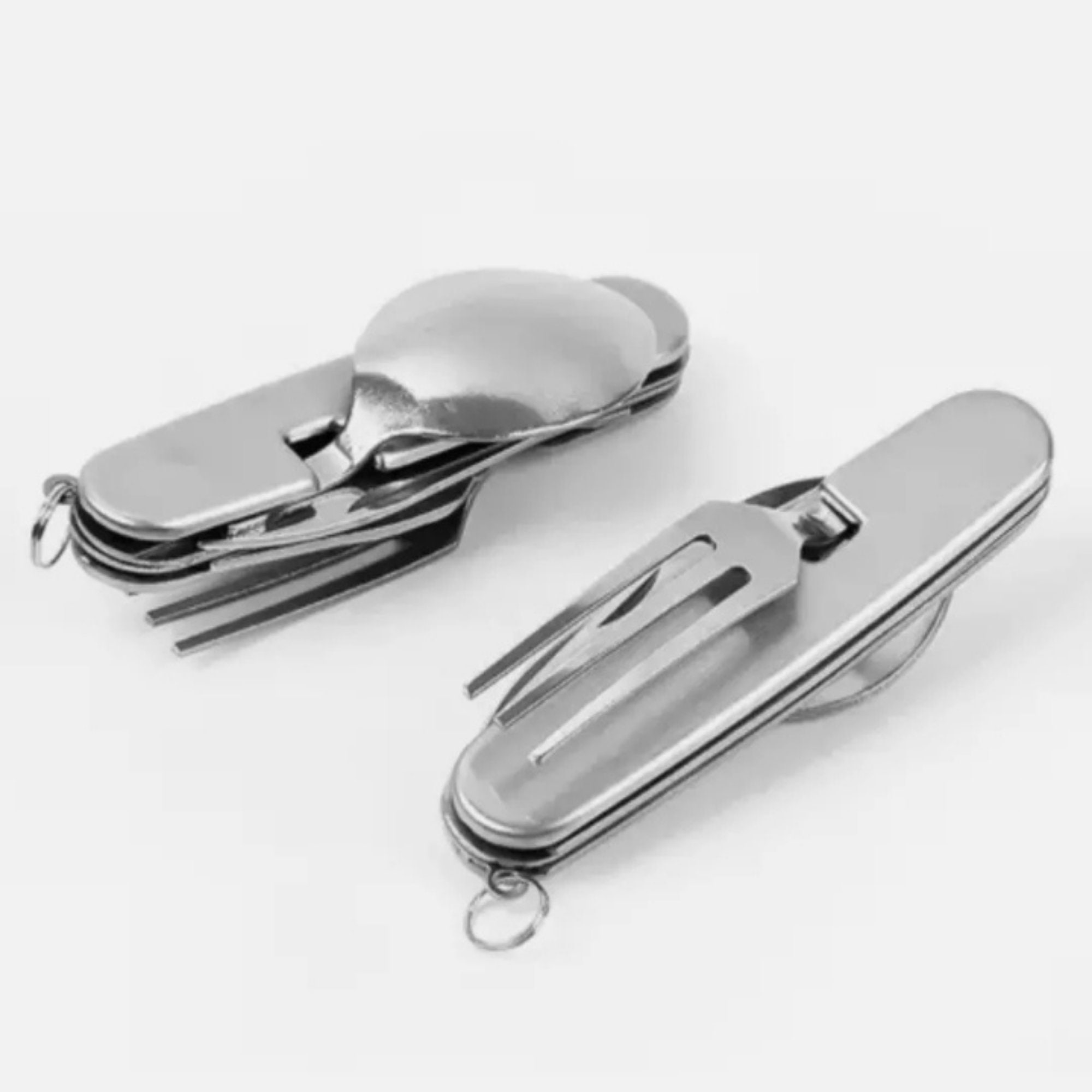 Camping Eating Utensil Set Folding Travel Fork/Spoon/Knife Etsy