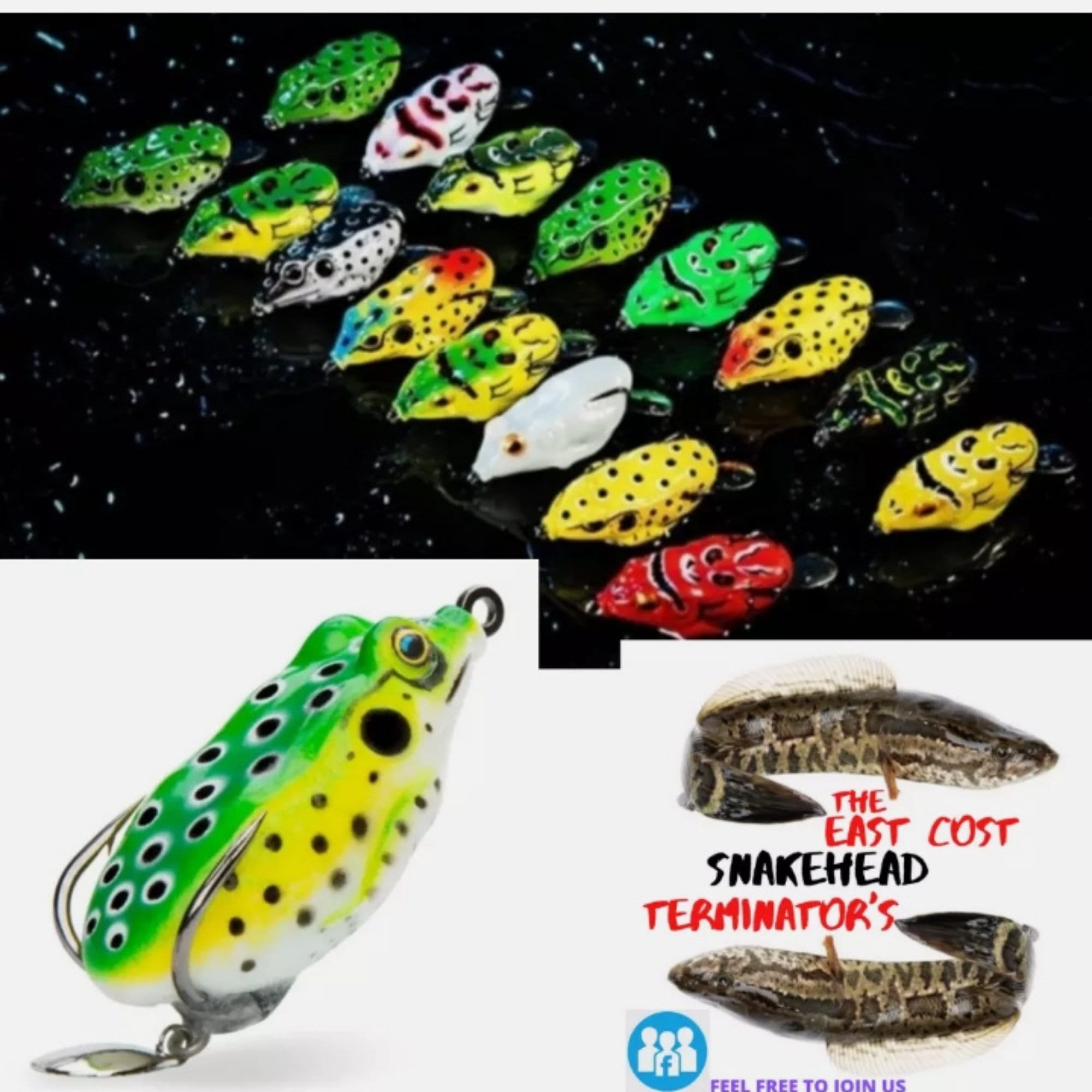 Best Frog Topwater SILVER TAIL Lure Bass/snakehead/pike USA Seller Hi  Splash Bait 