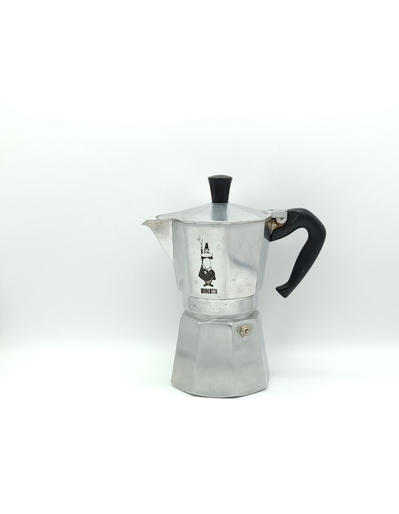 BIALETTI moka express, Italian stove top coffee maker. 9-cup