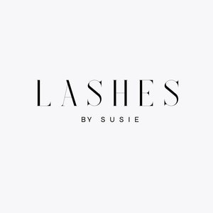Lashes business logo, minimalist font, modern logo, minimal clean, eye lashes, pre-made logo,  cool design, clean branding, Identity