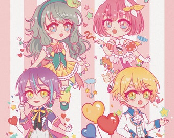 PRJSK: Wonderland x Showtime charms