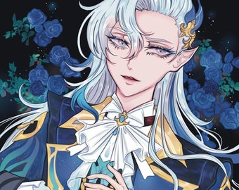 Neuvillete Genshin Print