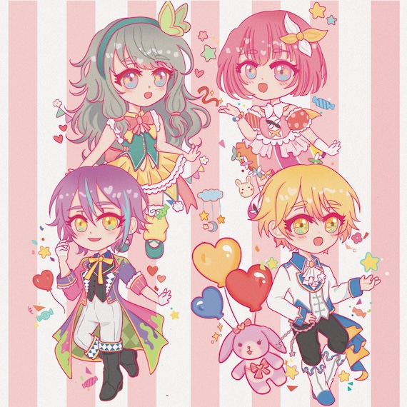 PRJSK: Wonderland X Showtime Charms - Etsy