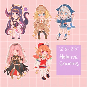 Hololive-EN Acrylic Charms