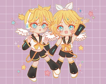 Len & Rin Print