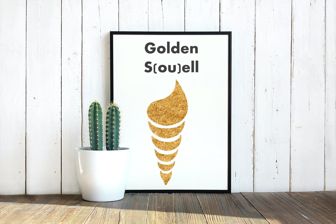 Gold Shell Clipart Bundle, Transparent Golden Sea Shells Sublimation ...