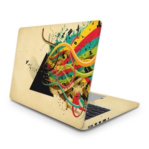 Scheermes Laptop Skins Universele Laptop Decal Volledige Dekking Laptop Sticker Premium Laptop Huid Beschermen Oracal Vinyl MacBook Sticker PC Skin