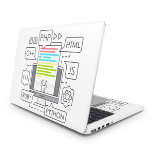 Web Designing Laptop Skins Universal Laptop Decal Full Coverage Laptop Sticker Premium Laptop Skin Protect Oracal Vinyl MacBook Sticker Pc