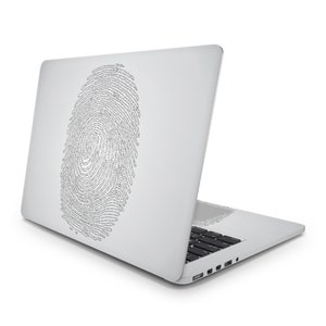 Code Fingerprint Laptop Skins Universal Laptop Decal Full Coverage Laptop Sticker Premium Laptop Skin Protect Oracal Vinyl MacBook Sticker