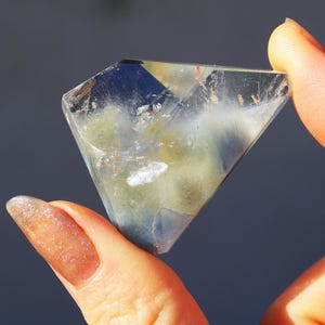 Colourful Blue Amphibole from Brazil | Rare Blue Amphibole |  Angel Wing Quartz | POWERFUL Angelic Communication |Amphibole Quartz