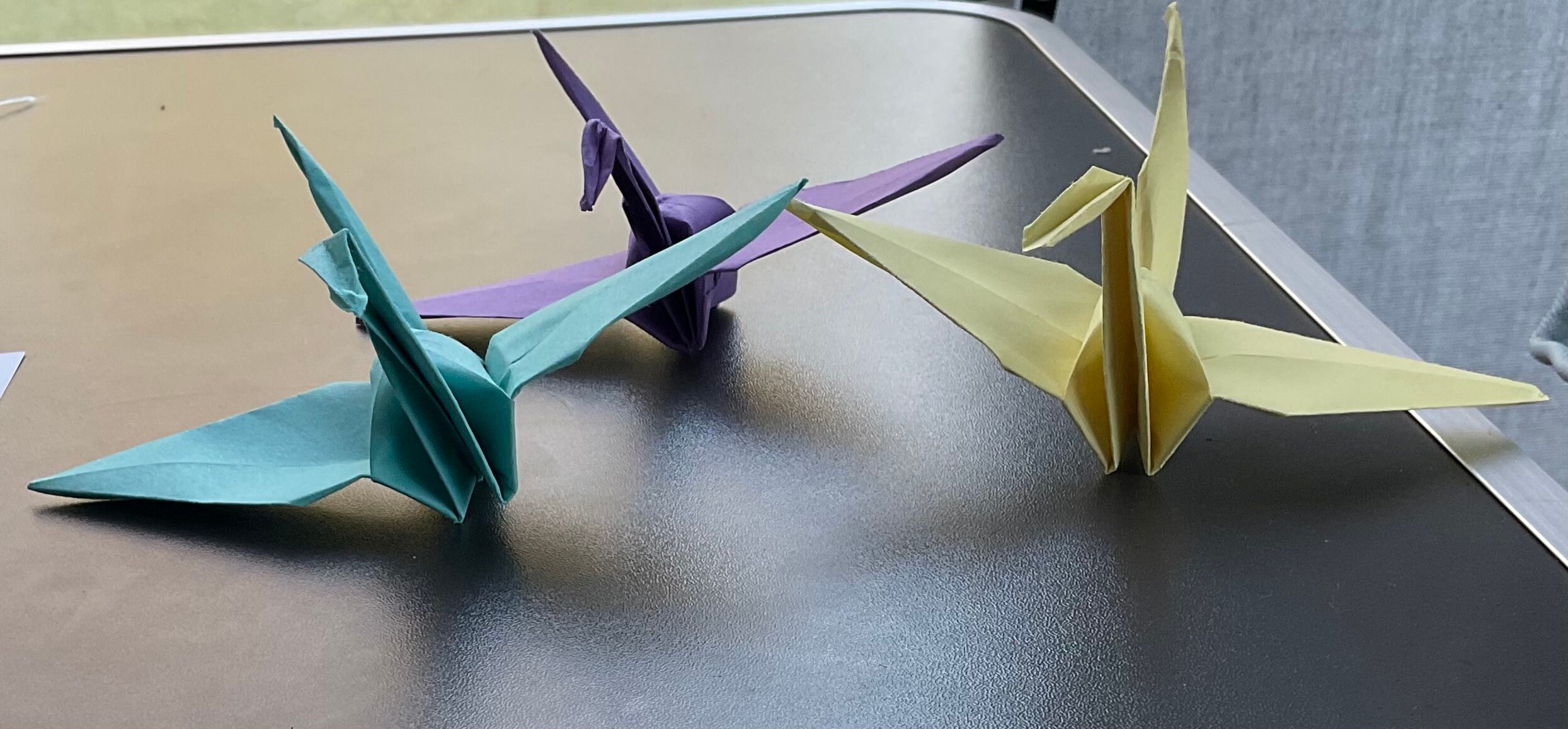 Origami crane hanging decoration Etsy