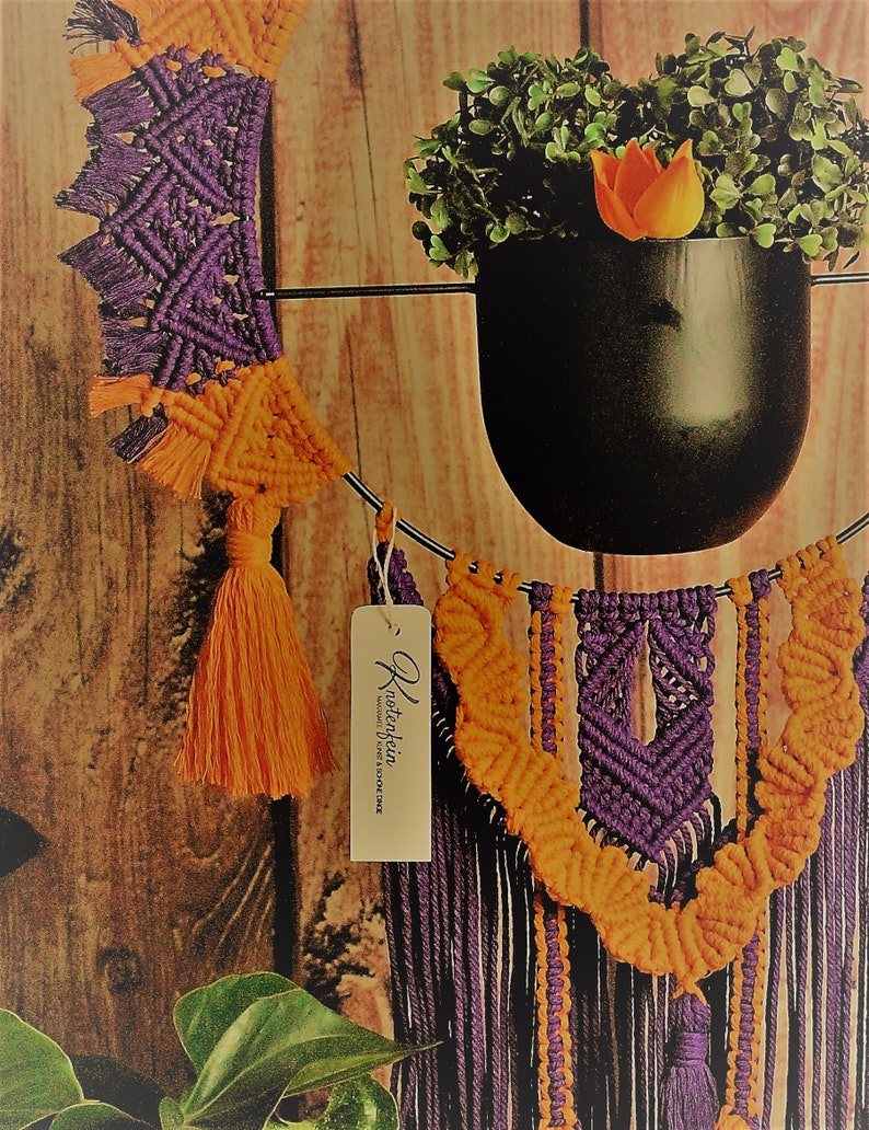Macrame Flower Light Macrame Flower Light
