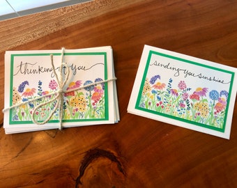 Wildflower Note Cards