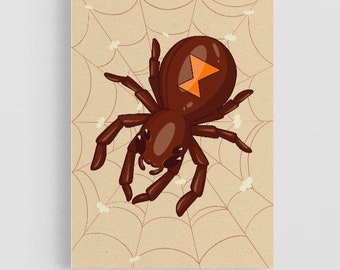 Spider A5 print