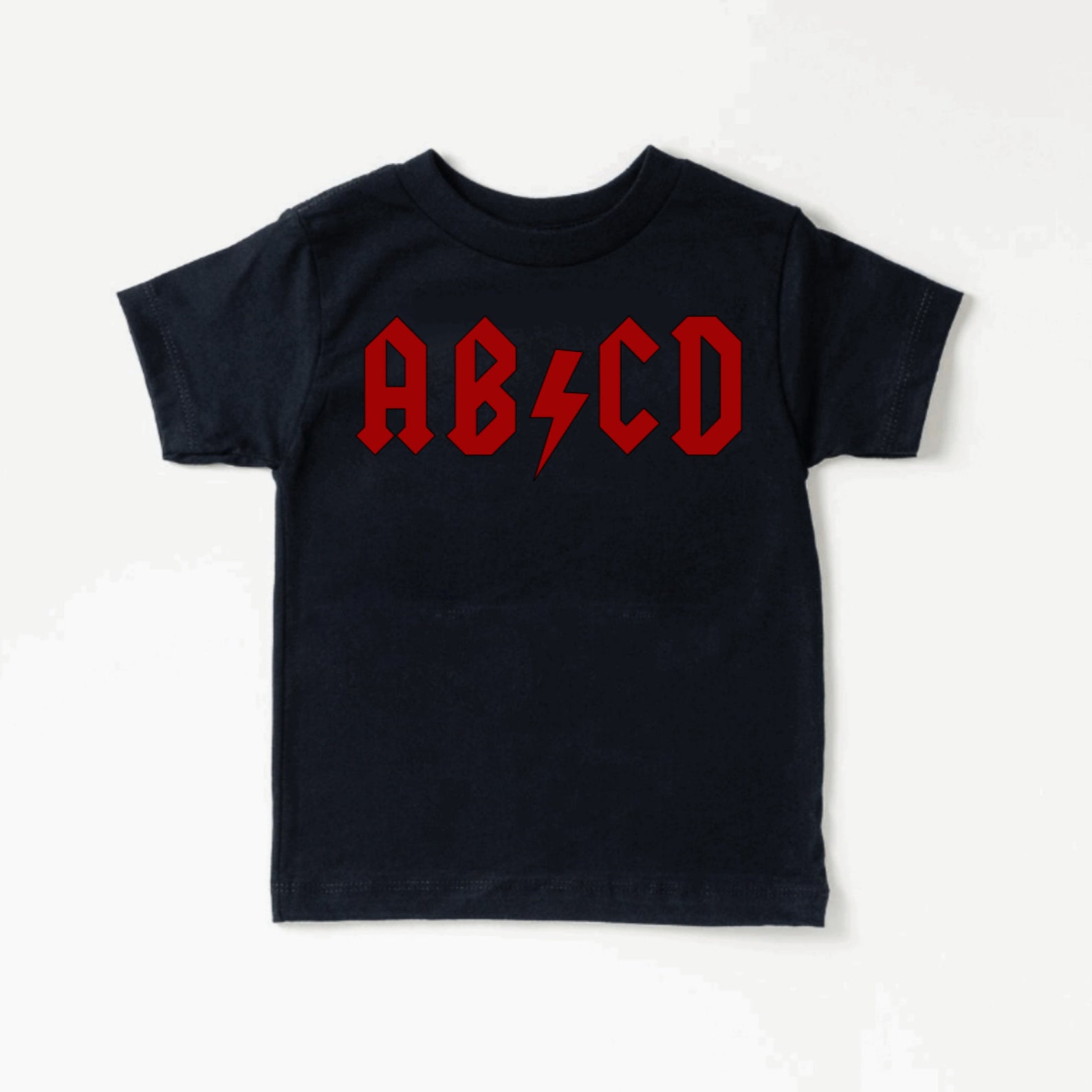 AB/CD toddler shirt toddler graphic shirt graphic shirts for Etsy