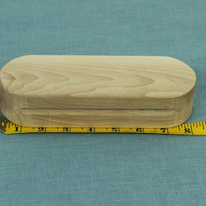 Oak tailors clapper.Tailors Clapper Hardwood Quilters Press and Seam Flattening Tool for Steam Iron to Set a Seam, Medium Size