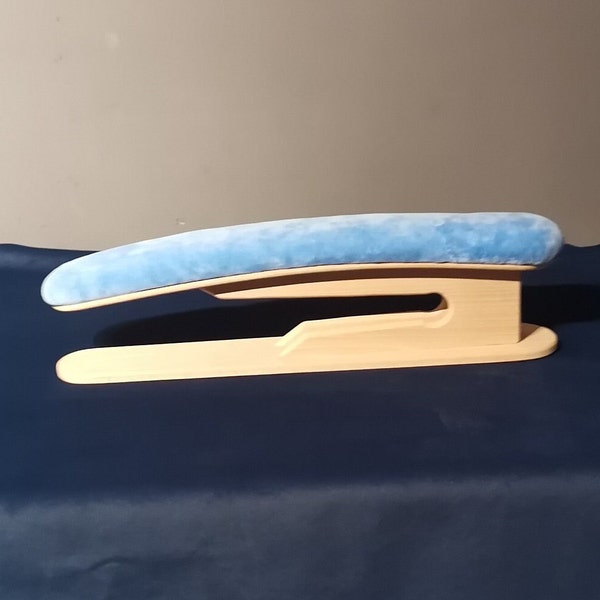 Sleeve curved board.Ironing aid.Tailor pressing board  for sleeve.